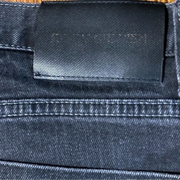 Kent & Curwen Men’s Black Washed Bootcut Jeans Pants Size 36 $295 Retail Rare! - Picture 13 of 14